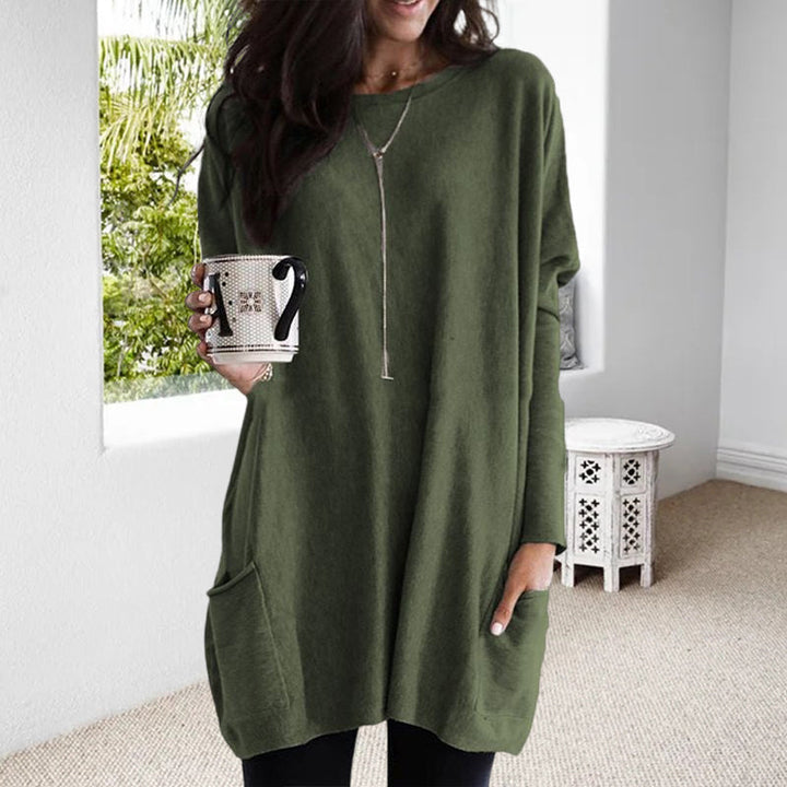 Jade | Long Sweater with Pockets