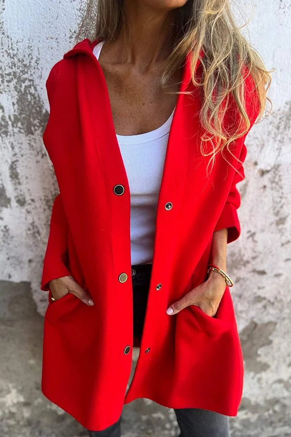 Lidia | Soft Knit Hooded Jacket