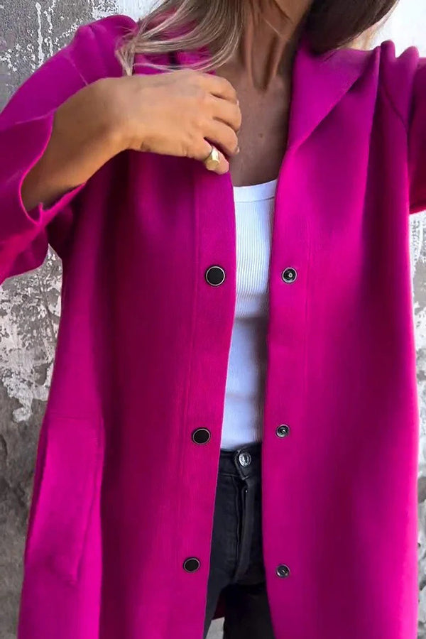 Lidia | Soft Knit Hooded Jacket