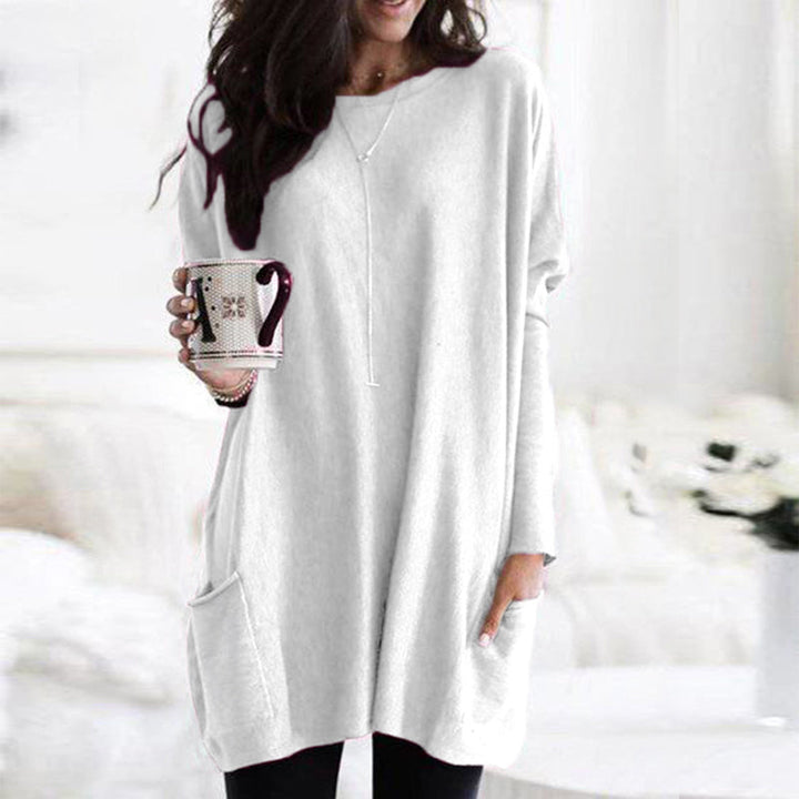 Jade | Long Sweater with Pockets
