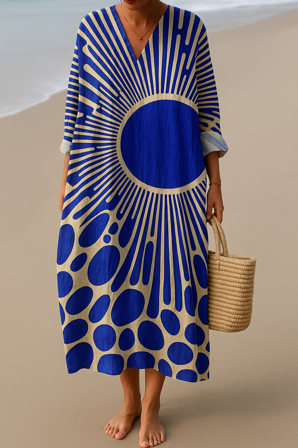 The Solar Bloom | Art-Inspired Dress