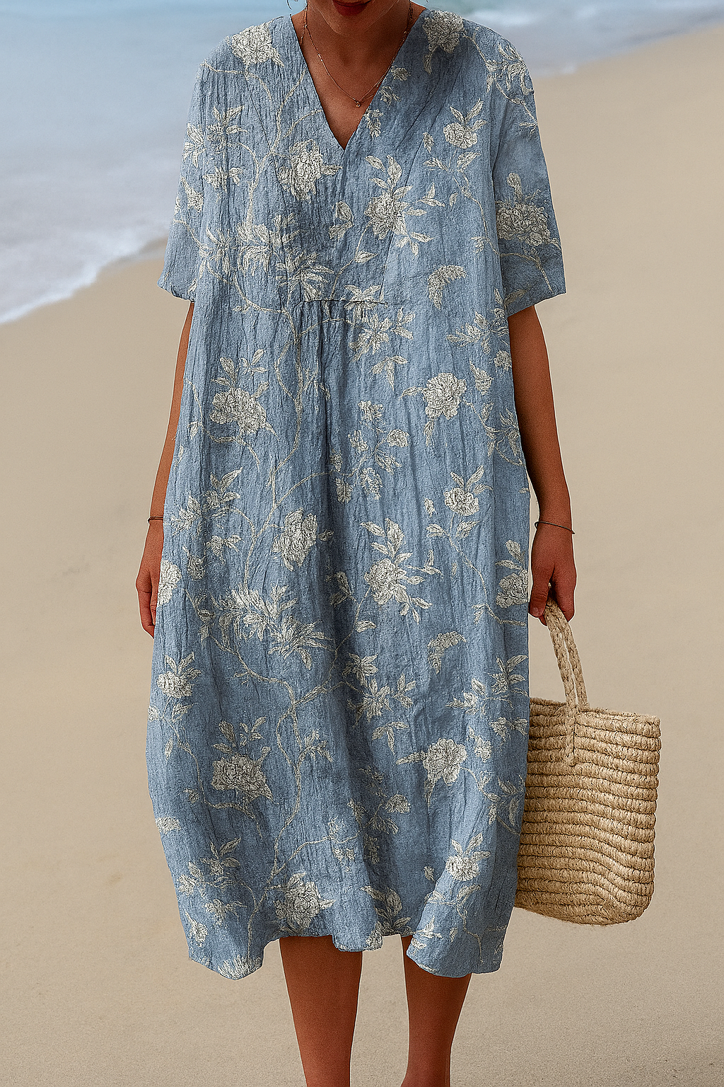 The Blue Willow | Art-Inspired Dress