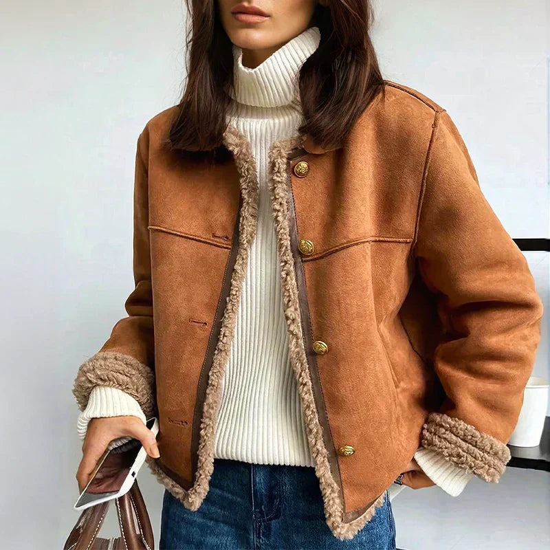 GISELLE™|SUEDE JACKET